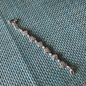 BRIGHTON RETIRED GENEVA Hearts and scroll bracelet